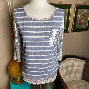 Anthropologie Striped Top